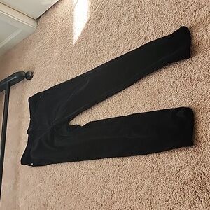 Well Worn Black Velvet Skinny Cut Trousers
